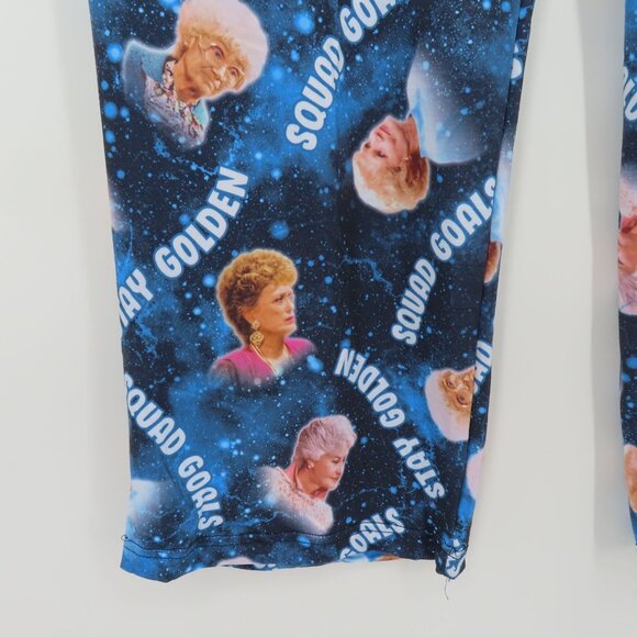 Stay Golden Girls Mens Large 36-38 Outer Space Galaxy Pajama Pants PJs NEW - Picture 4 of 12